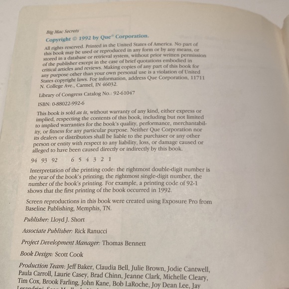 “Big MAC Secrets,” oversized softcover - Picture 2 of 5